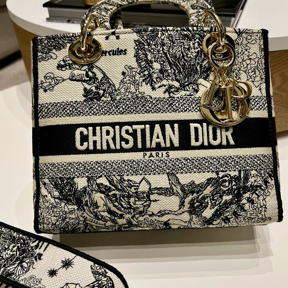 Christian Dior Medium Lady D-Lite Bag - Picture 9 of 12